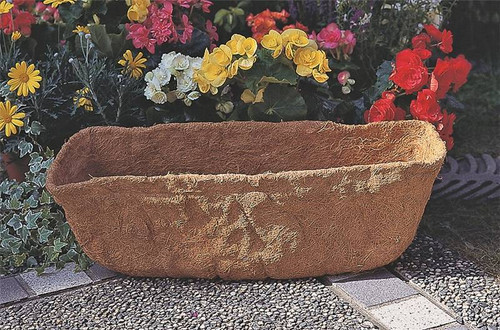 Planter Liner- 24" x 9" x 8"- Coconut Fiber