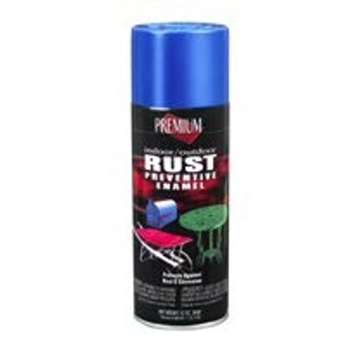 Premium- Rust Preventive- Spray Paint- Royal Blue- Gloss- 12 Oz