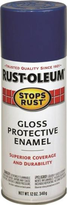 Rust-Oleum- Spray Enamel- Royal Blue- Gloss- 12 oz