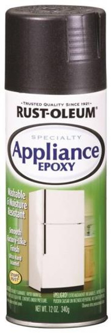 Rust-Oleum- Spray Epoxy- Black- Gloss- 12 Oz