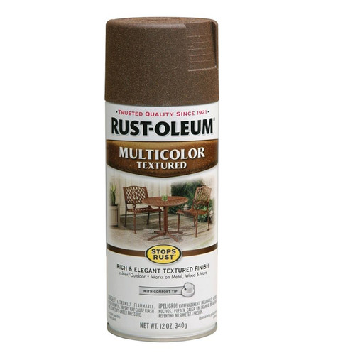 Rust-Oleum- Spray Paint- Textured- Autumn Brown- 12 Oz