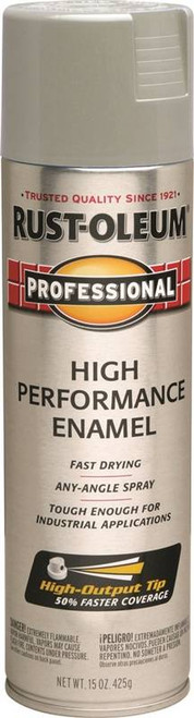 Rust-Oleum- Spray Enamel- Light Machine Gray- Gloss- 15 Oz