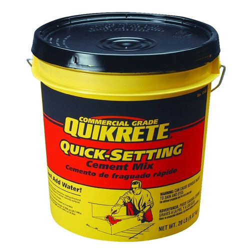 Quikrete- Quick Setting Cement- 20 Lb Pail