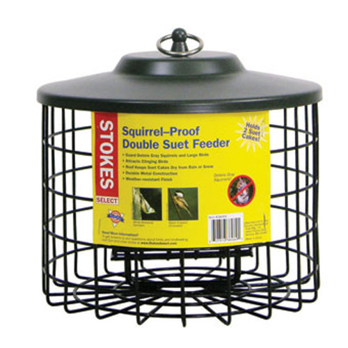 Suet Feeder- Squirrel Proof Double Cake Feeder