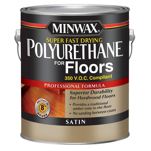 Minwax- Polyurethane For Floors- Satin- Gallon