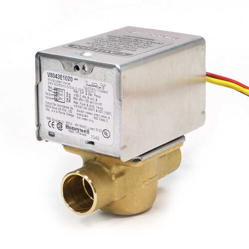 Honeywell- V8043-E-1020- Motorized Zone Valve- 1" CXC