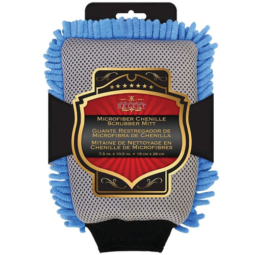 Car Wash Mitt- With Microfiber
