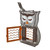 Suet/Seed Feeder- Owl- All Metal