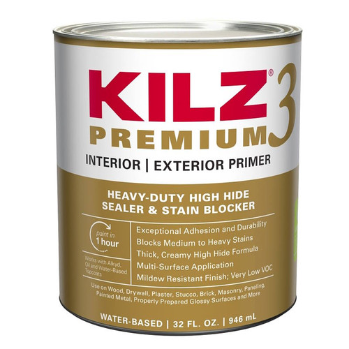 Kilz Premium Primer Quart White Surry General Store