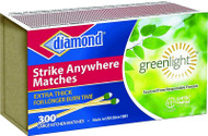 Matches- Strike Anywhere Wood Stick- 300 Pack