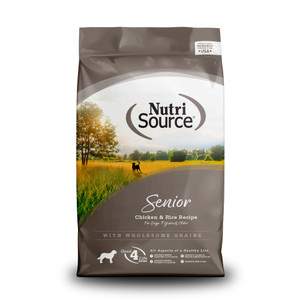 Nutrisource Senior Chicken and Rice Dog Food Nutrisource Senior Chicken and Rice Dog Food