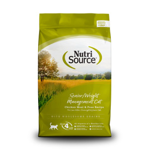 Nutrisource Senior/Weight Management Chicken Meal and Peas Cat Food Nutrisource Senior/Weight Management Chicken Meal and Peas Cat Food