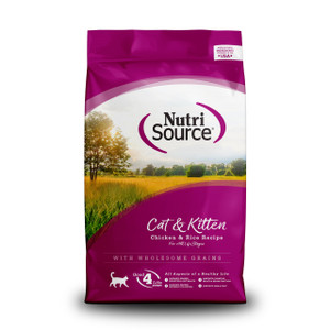 Nutrisource Cat and Kitten Chicken and Rice Cat Food Nutrisource Cat and Kitten Chicken and Rice Cat Food