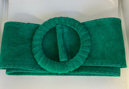 Green Suede Soft Belts