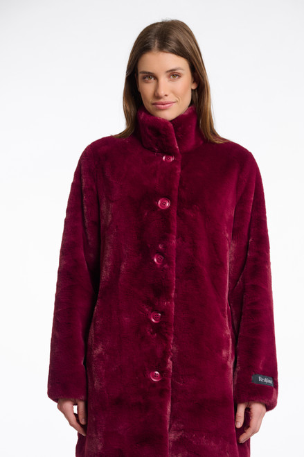 Rino & Pelle Nonna ultra soft faux  fur coat , Sugar Plum , Rino & Pelle Nonna ultra soft faux  fur coat , Sugar Plum ,