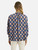 Smith and soul Patterned stand up collar blouse