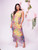 Elena Wang layered digital floral dress, A32148B,