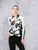 Alison Sheri Black and White knitted Jacket, A44390,