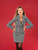 Dolcezza Hounds tooth biker style jacket