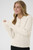 Cream clothing lacey collared diamante buttons Sweater