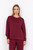 Soya concept Banu Bordeaux Tunic Sweatshirt ,,