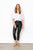 Soya Concept Leather Look Coated Trousers