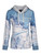 Dolcezza Snow Fall Print Knitted Hoodie