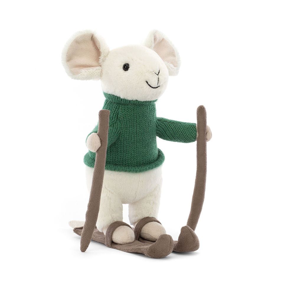 Merry Mouse Skiing - Official Jellycat