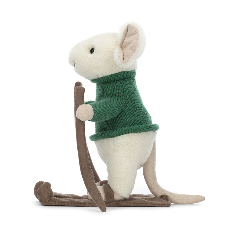 Merry Mouse Skiing - Official Jellycat