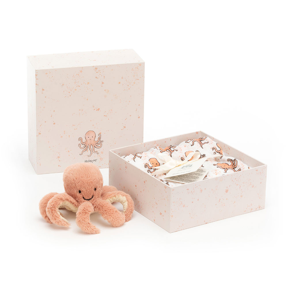  Baby Odell Octopus 2個セット Odell Octopus Gift Set - Official Jellycat