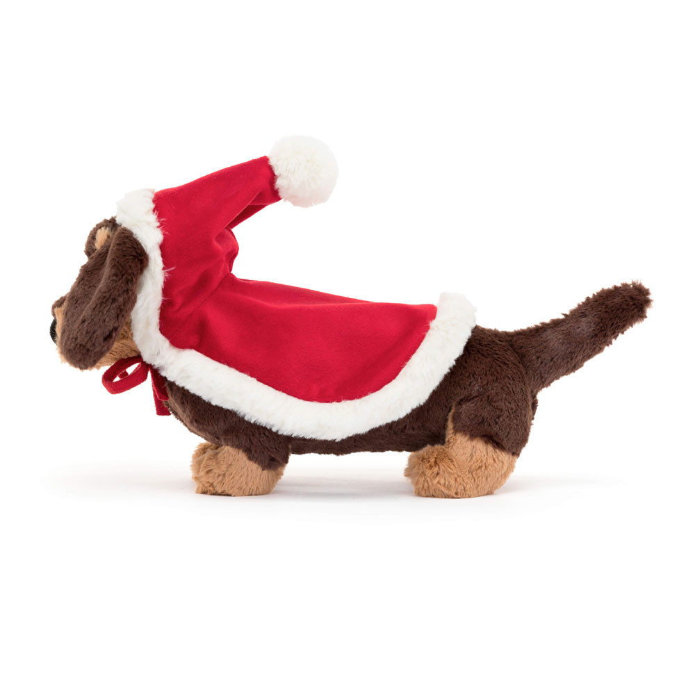 Winter Warmer Otto Sausage Dog - Official Jellycat