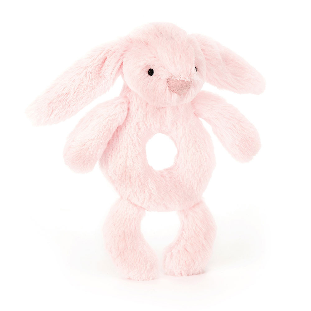 Bashful Pink Bunny Grabber - Official Jellycat
