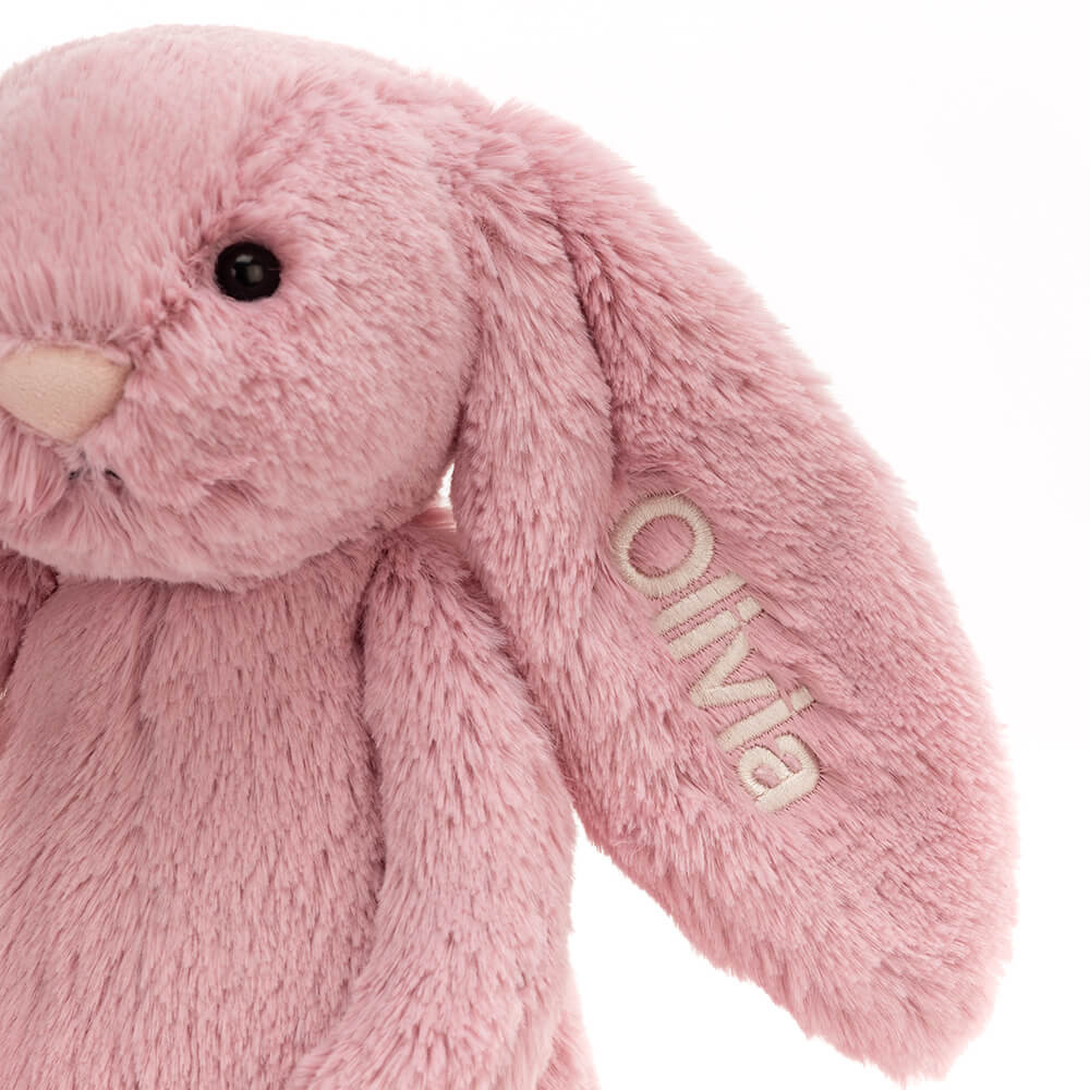 Personalized Bashful Tulip Bunny Medium - Official Jellycat
