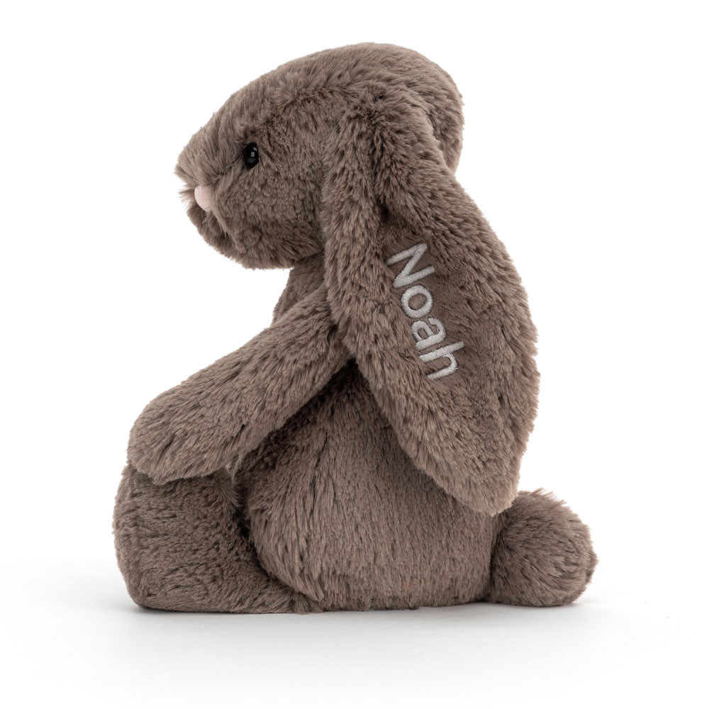 Personalized Bashful Truffle Bunny Medium - Official Jellycat