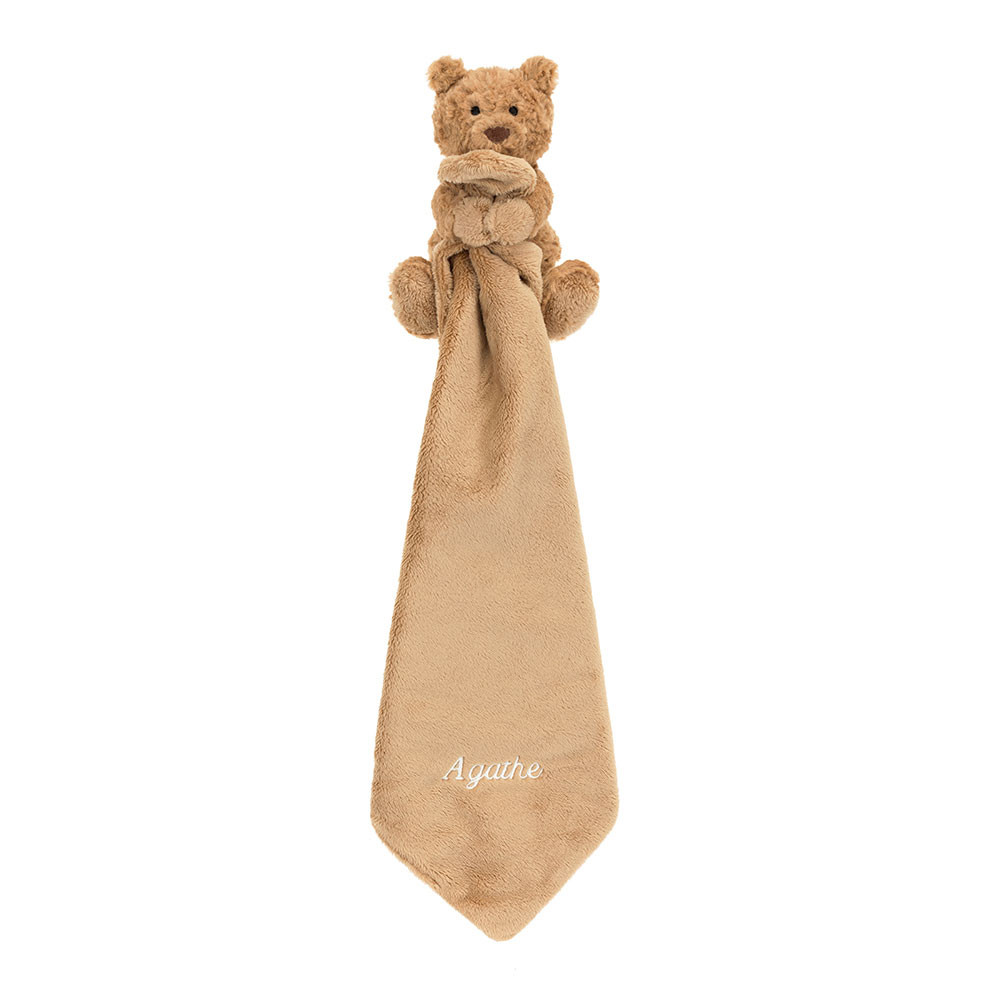 Personalized Bartholomew Bear Soother - Official Jellycat