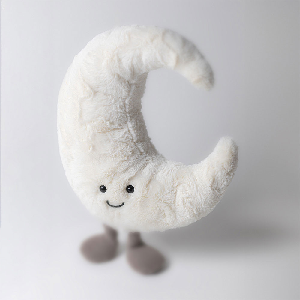 新品　ジェリーキャット　三日月　月　ぬいぐるみ　Moon Huge 大きい Amuseables Moon - Official Jellycat