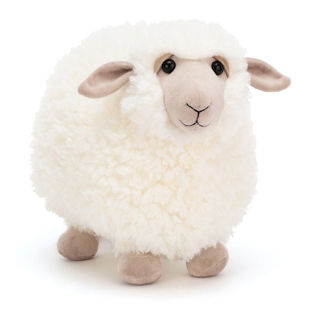 新品　 Rolbie sheep Cream Small ヒツジ Rolbie Sheep Cream - Official Jellycat