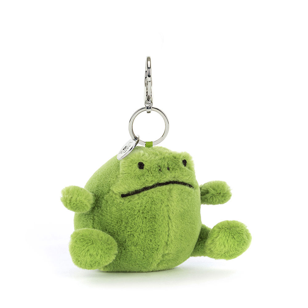 新品　ジェリーキャット　カエル　バッグチャーム　　Ricky Rain Frog Ricky Rain Frog Bag Charm - Official Jellycat