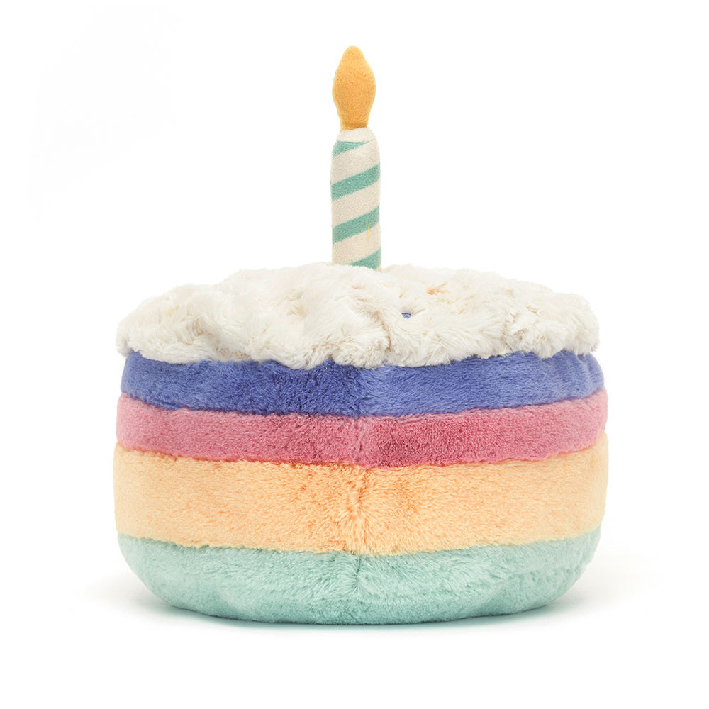 Amuseables Rainbow Birthday Cake - Official Jellycat