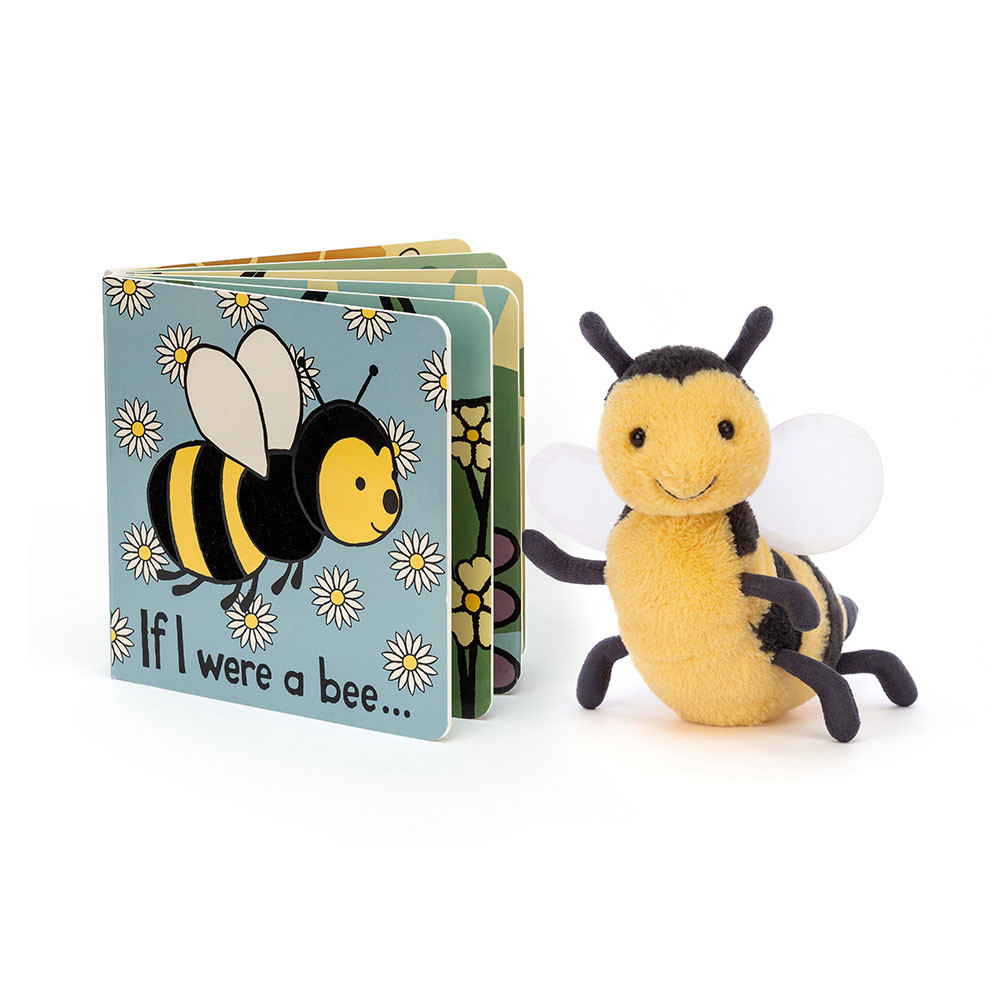 If I Were A Bee Book and Brynlee Bee - Official Jellycat