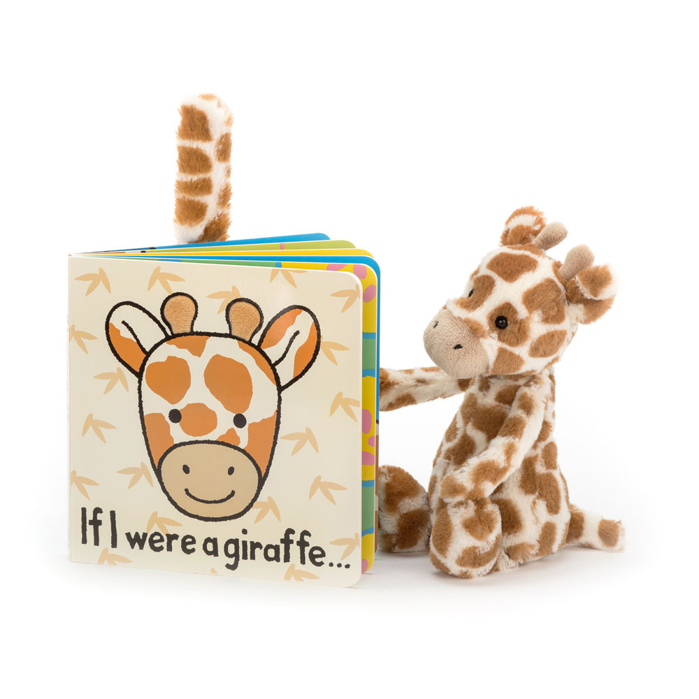 If I Were A Giraffe Book and Bashful Giraffe, Main View