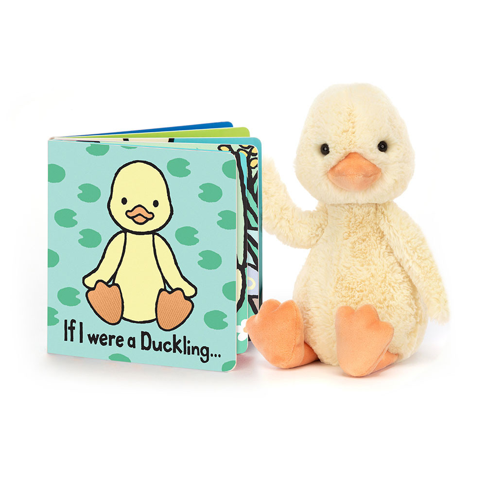 If I were a Duckling Board Book and Bashful Duckling - Official