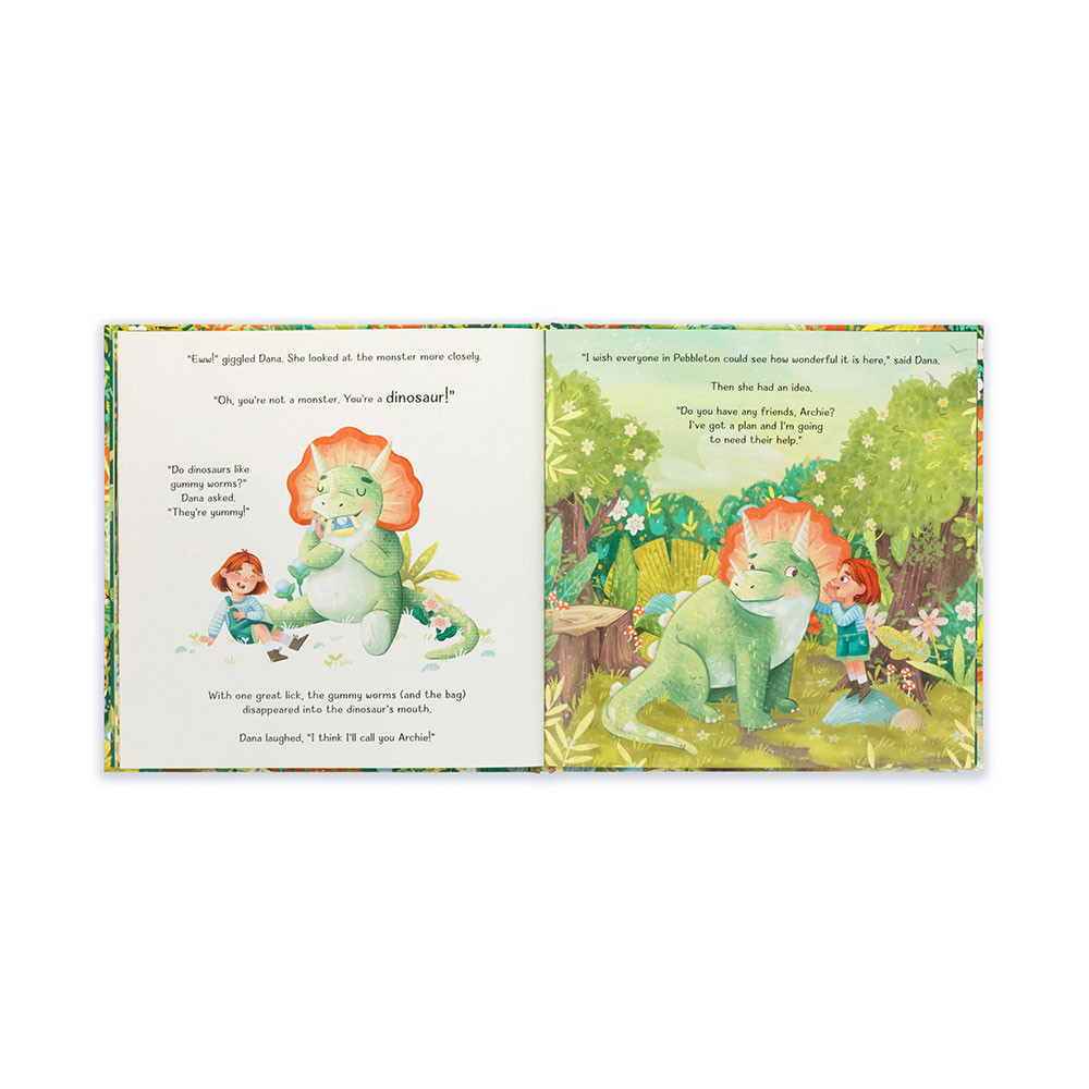 Archie, My Dinosaur Friend Book and Archie Dinosaur - Official