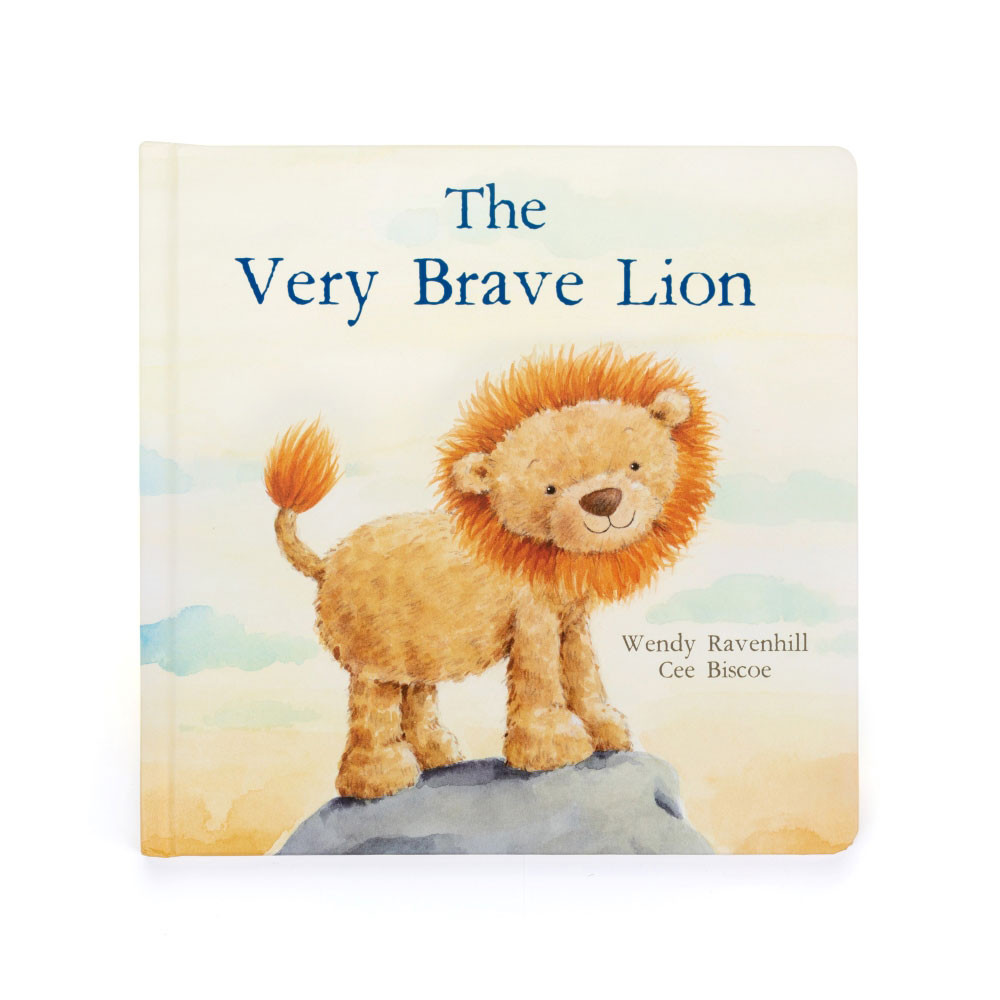 The Very Brave Lion Book and Fuddlewuddle Lion - Official Jellycat