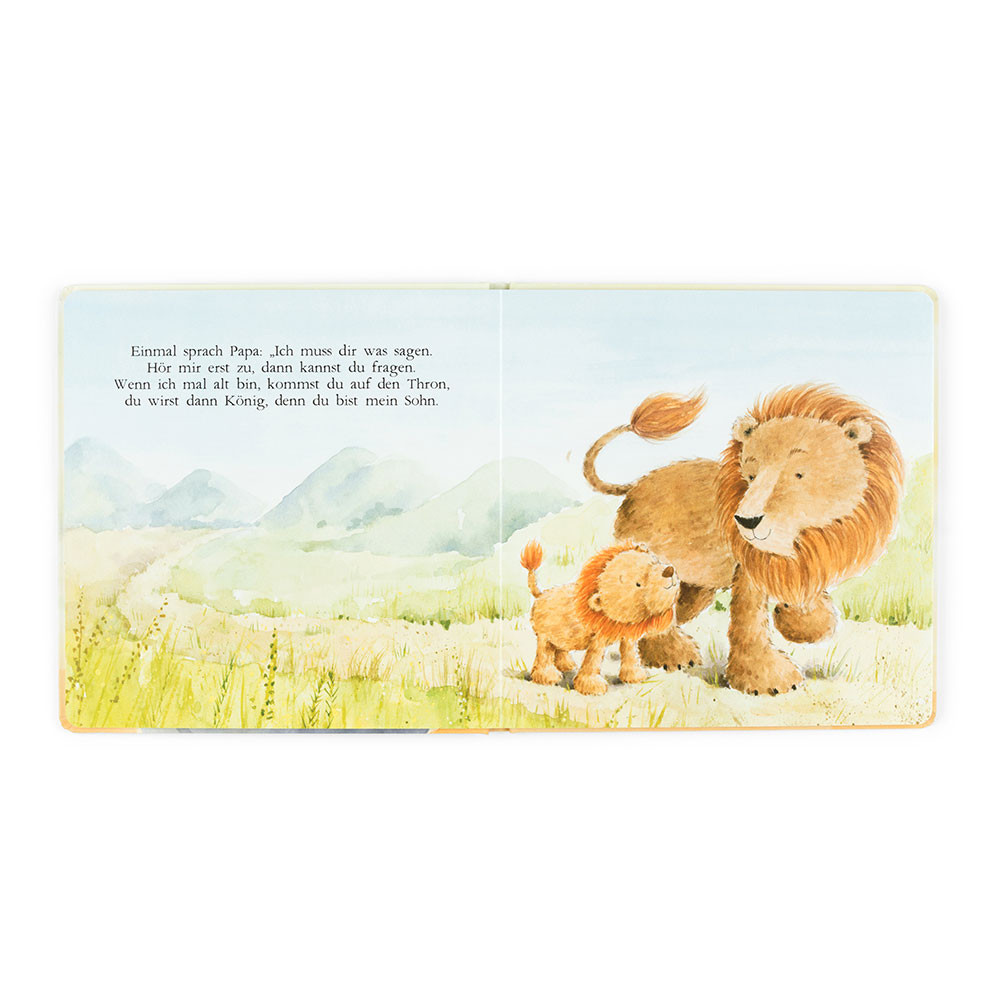 Leo, Der Mutige Lowe Buch and Fuddlewuddle Lion - Official Jellycat
