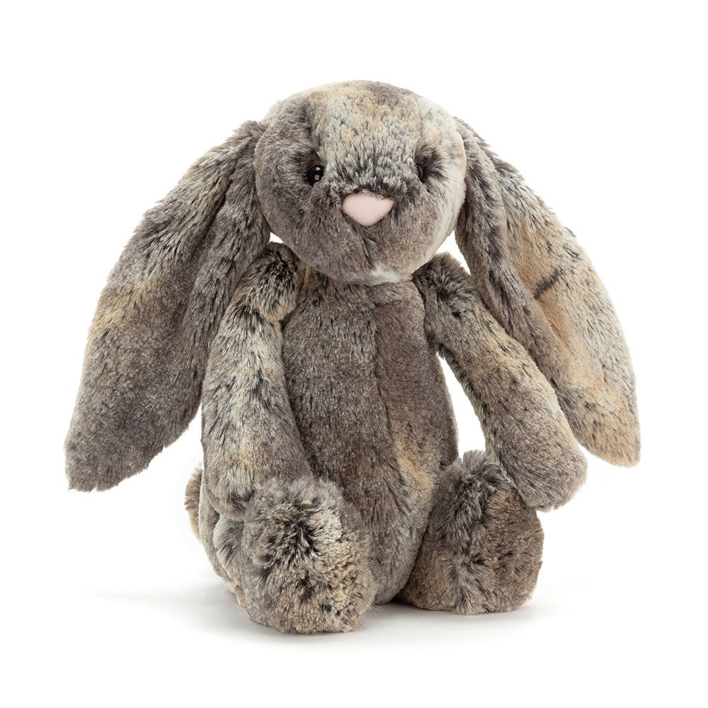 Haschen Schnuck Bleibt Wach Buch & Bashful Cottontail Bunny