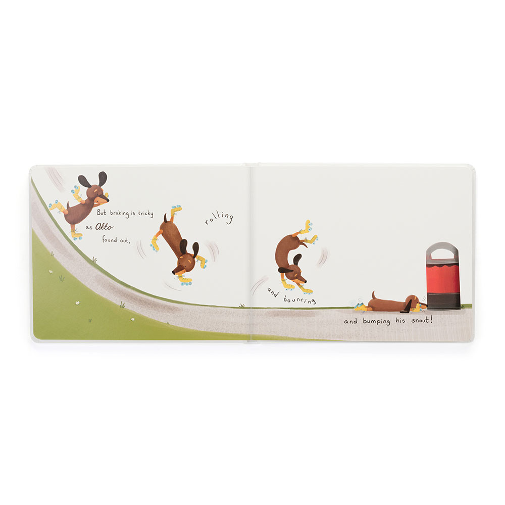 Otto the Loyal Long Dog Book and Otto Sausage Dog - Official Jellycat