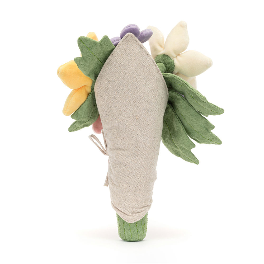 ジェリーキャット ローズ花　Rose Bouquet Amuseables Rose Bouquet - Official Jellycat