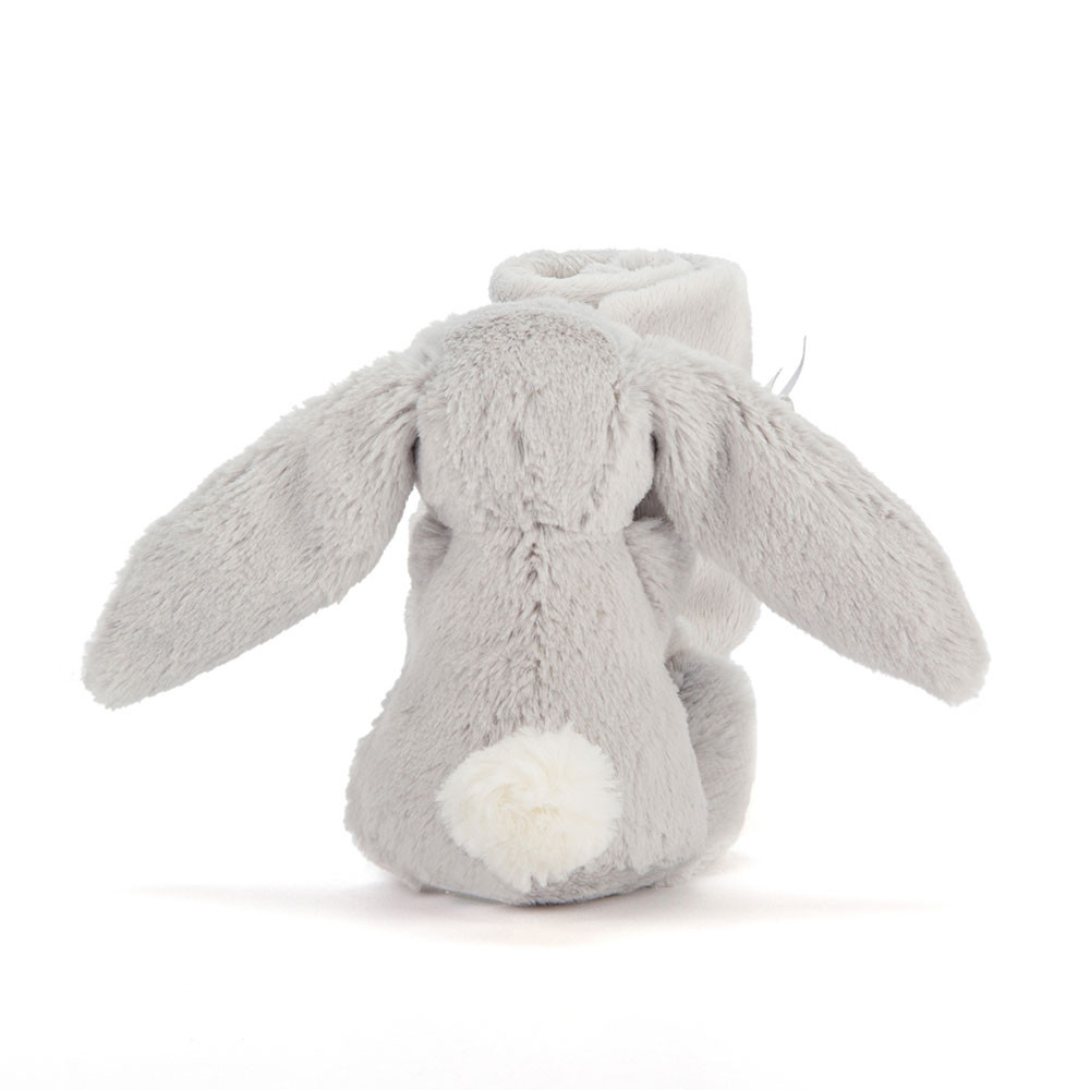 Bashful Silver Bunny Soother - Official Jellycat