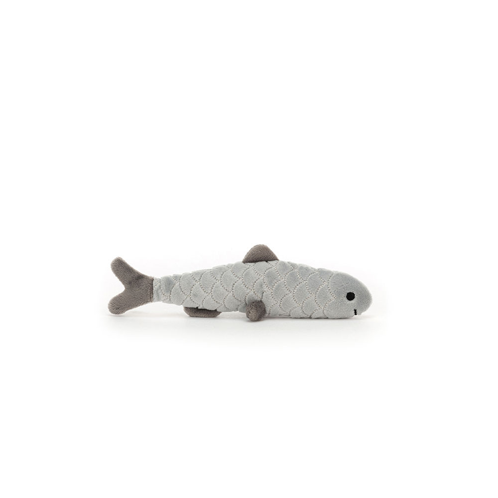 新品　ジェリーキャット　イワシ　sardine ぬいぐるみ　6つ JELLY CAT - 新作 新品 ジェリーキャット オイルサーディン 缶詰